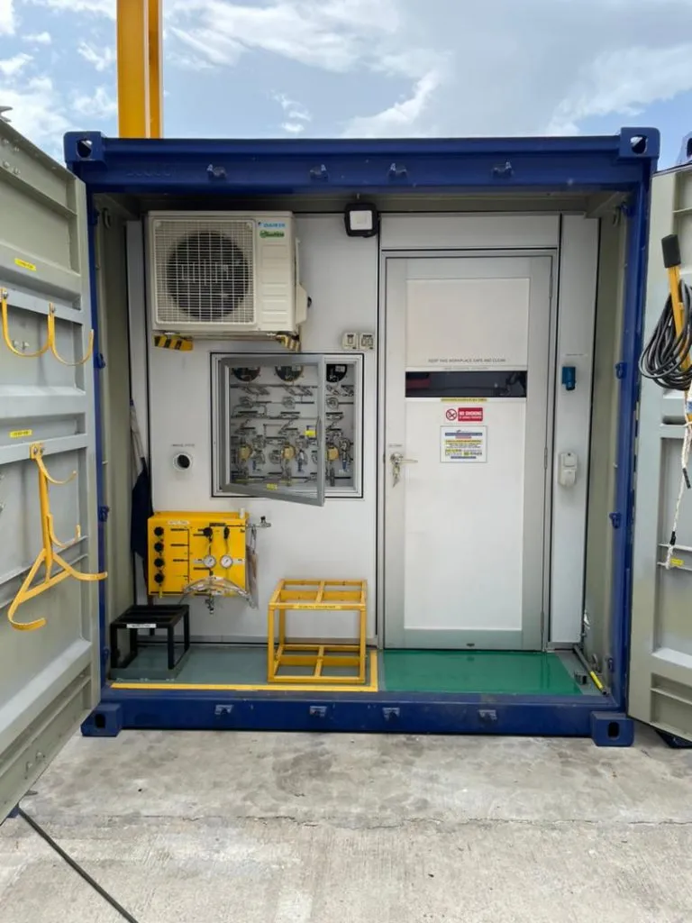 Dive control panel