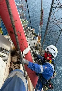 Rope access offshore 3