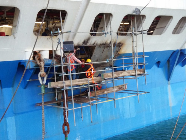 advantage marine services ship maintenance topside underwater steel fabrication engineering others